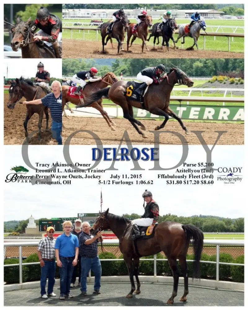 Delrose - 071115 Race 02 Btp Belterra Park