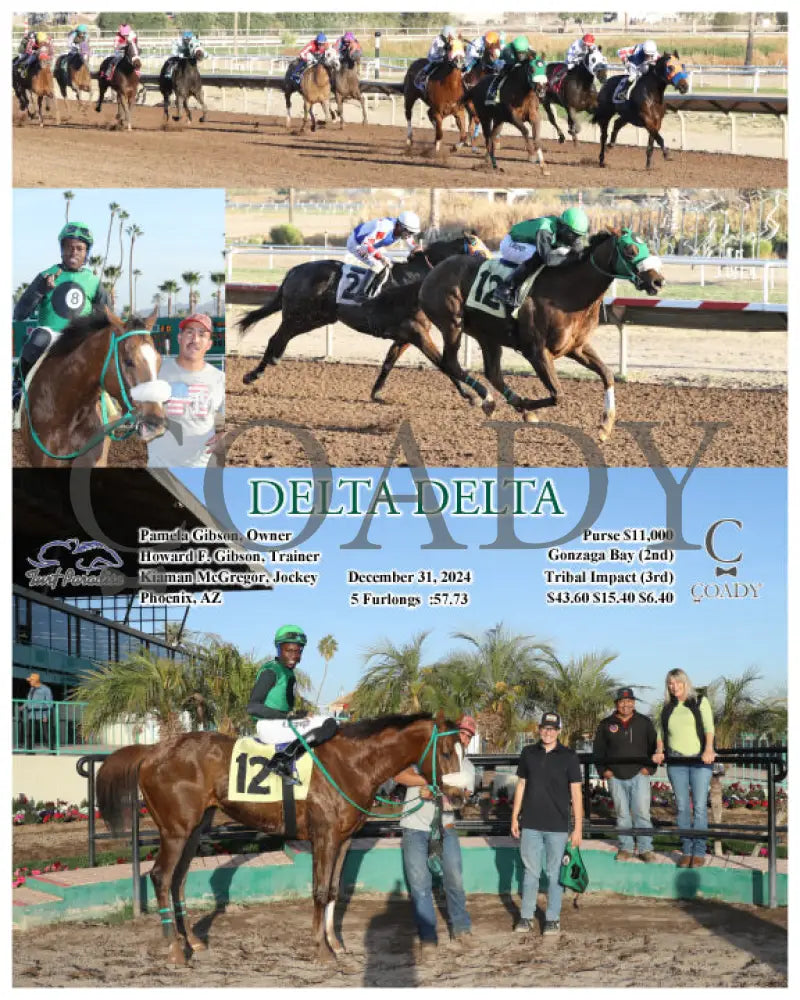 Delta - 12-31-24 R09 Tup Turf Paradise
