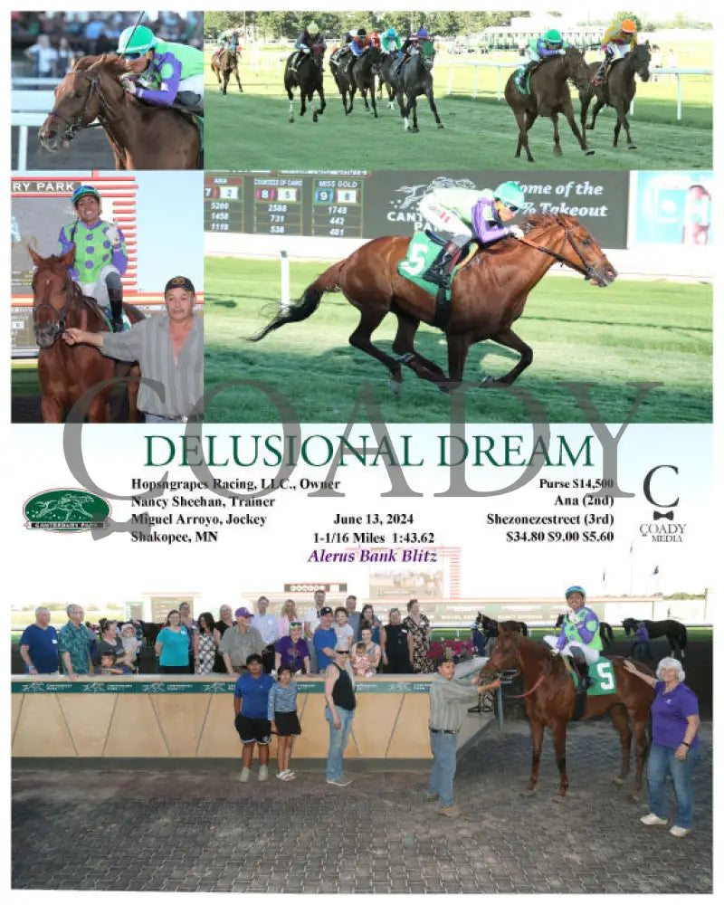 Delusional Dream - 06-13-24 R05 Cby Canterbury Park