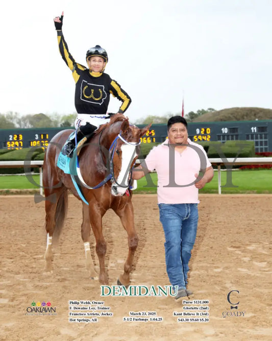 DEMIDANU - 03-23-25 - R08 - OP - Action 03 Oaklawn Park