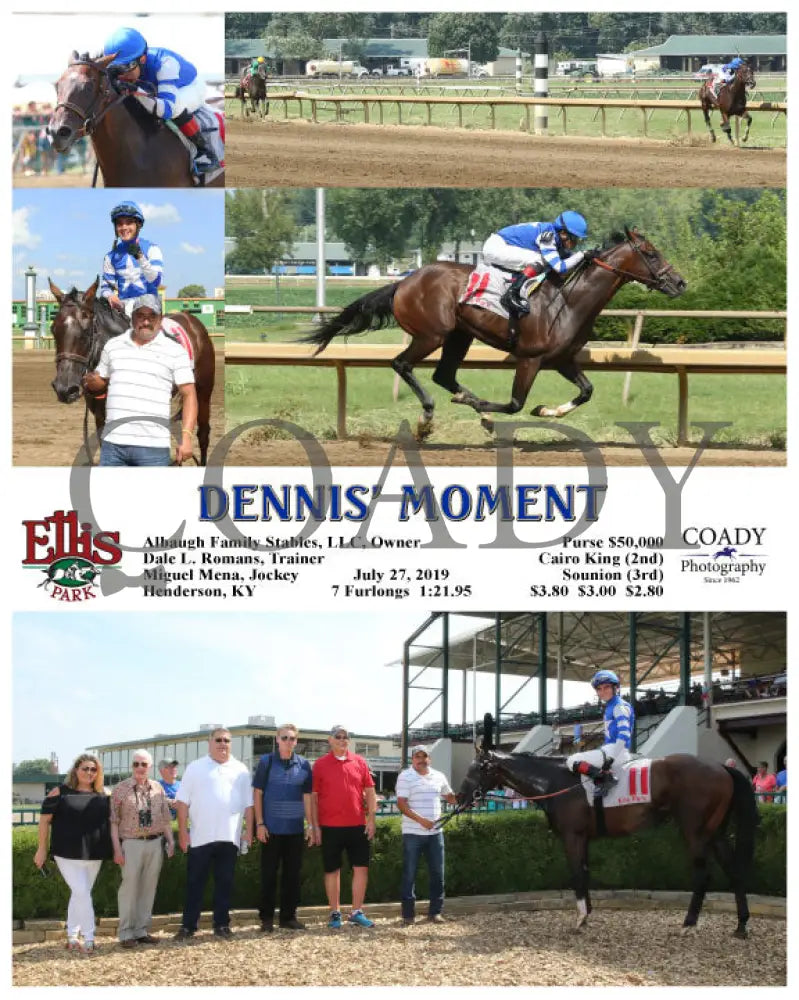 Dennis’ Moment - 07-27-19 R07 Elp Ellis Park
