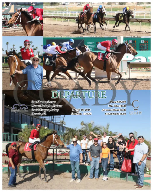 DEPARTURE - 03-10-25 - R05 - TUP Turf Paradise