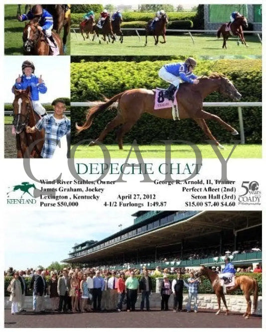 Depeche Chat - 042712 Race 07 Keeneland