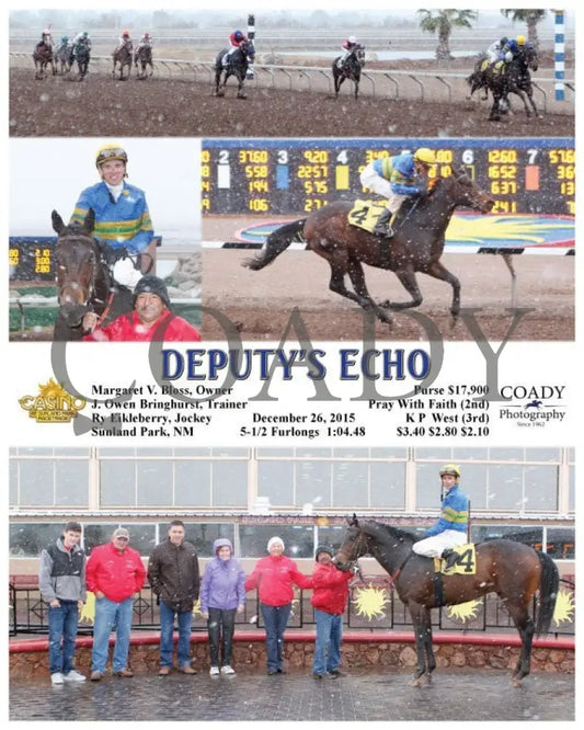Deputy’s Echo - 122615 Race 06 Sun Sunland Park
