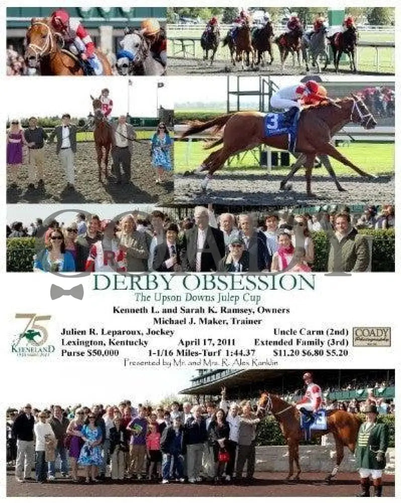 Derby Obsession - The Upson Downs Julep Cup 0417 Keeneland
