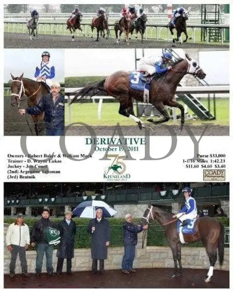 Derivative - 101911 Keeneland