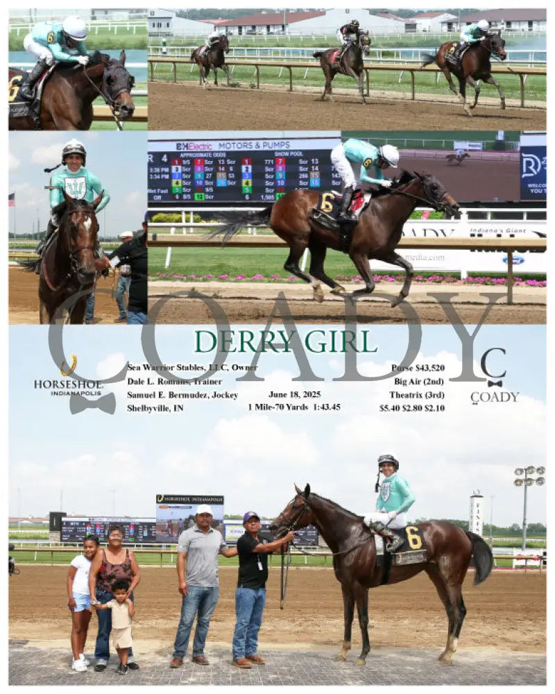 DERRY GIRL - 06-18-25 - R04 - IND Indiana Grand