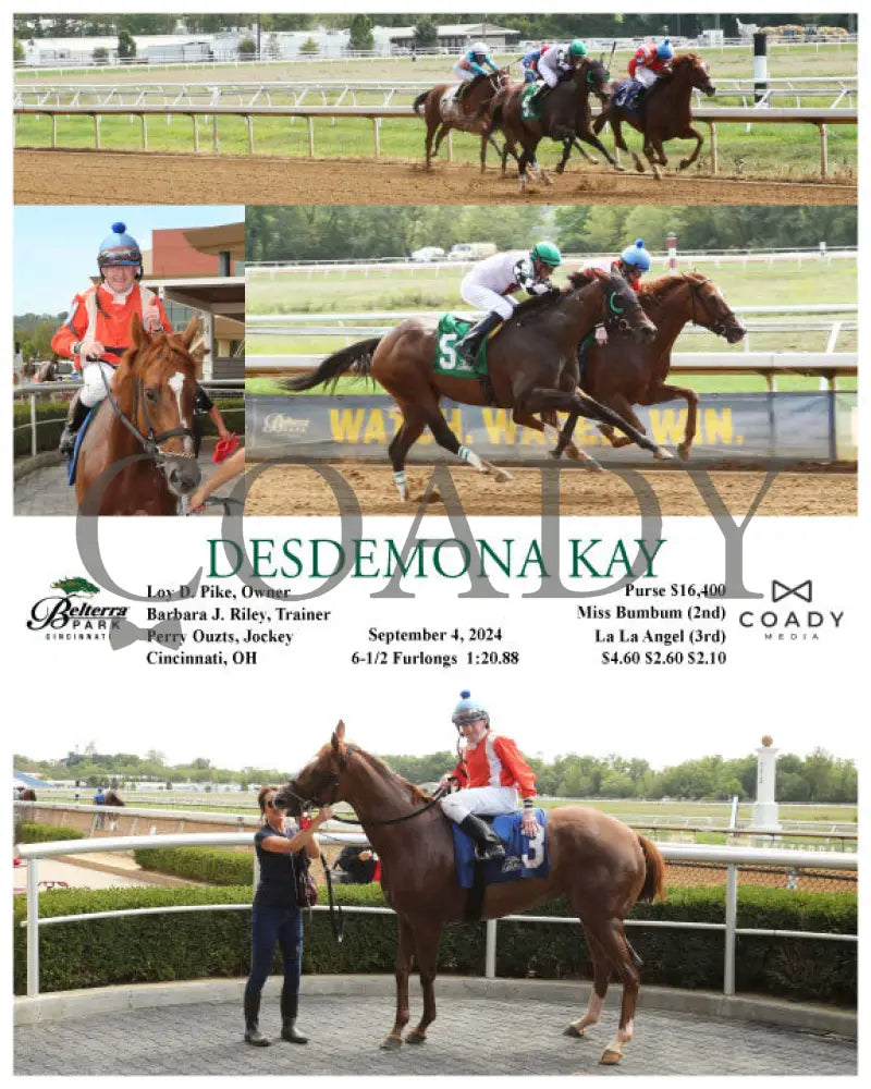 Desdemona Kay - 09-04-24 R03 Btp Belterra Park