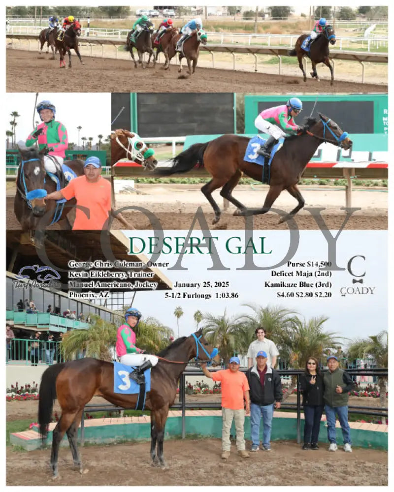 Desert Gal - 01-25-25 R03 Tup Turf Paradise