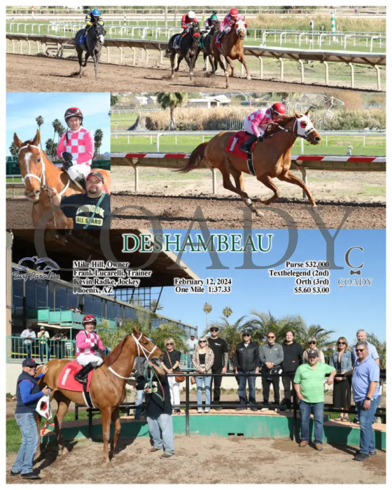 Deshambeau - 02-12-24 R05 Tup Turf Paradise