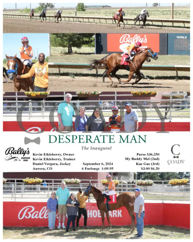 Desperate Man - The Inaugural 09-06-24 R05 Arp Arapahoe Park