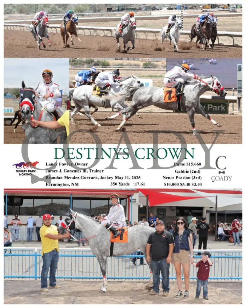 DESTINYS CROWN - 05-11-25 - R04 - SRP SunRay Park