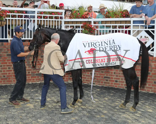 Deterministic - The New Kent County Virginia Derby 09-07-24 R10 Cnl Blanket 01 Colonial Downs