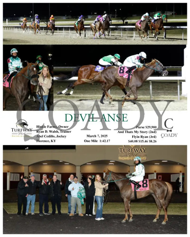 DEVIL ANSE - 03-07-25 - R09 - TP Turfway Park