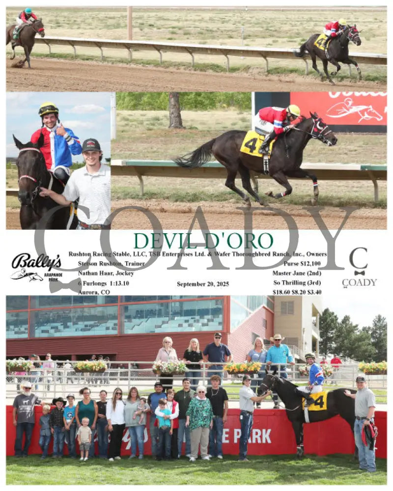 DEVIL D'ORO - 09-20-25 - R07 - ARP - Coady Media - Kurtis Coady Photography