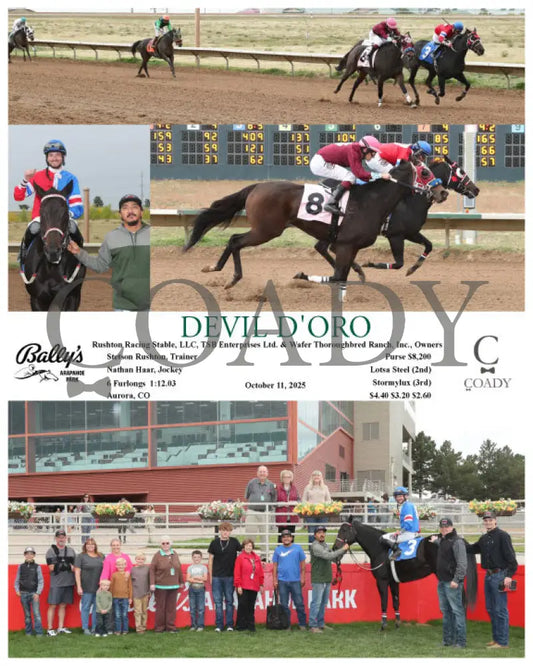 DEVIL D’ORO - 10-11-25 - R02 - ARP Arapahoe Park