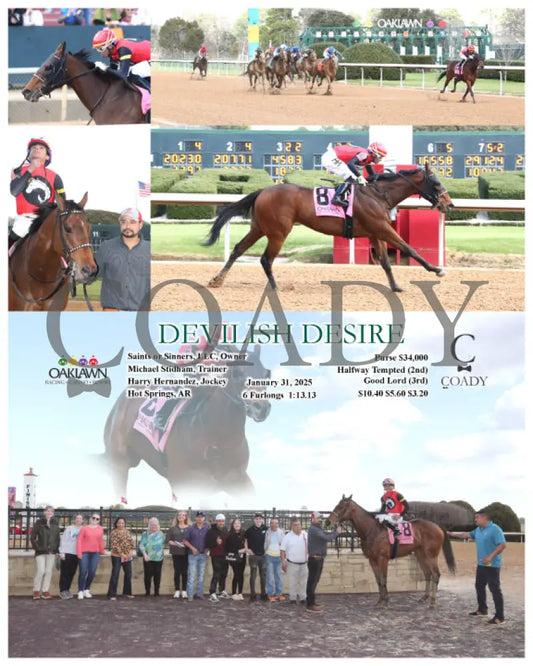 Devilish Desire - 01-31-25 R04 Op Oaklawn Park