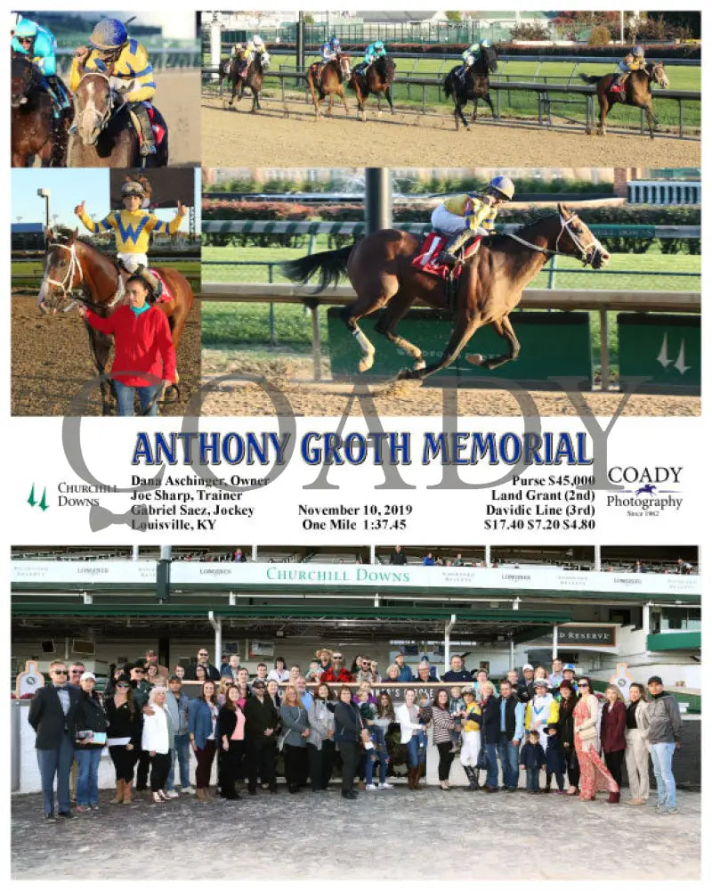 Devil’s Drama - 11-10-19 R08 Cd Group Churchill Downs