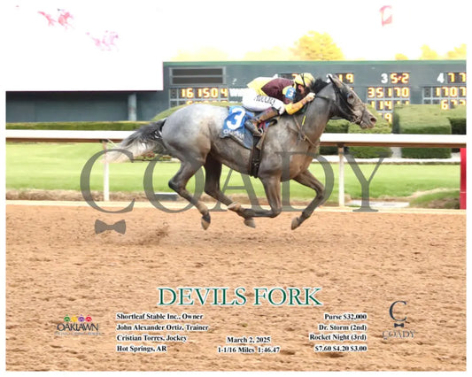 DEVILS FORK - 03-02-25 - R10 - OP - Action Oaklawn Park