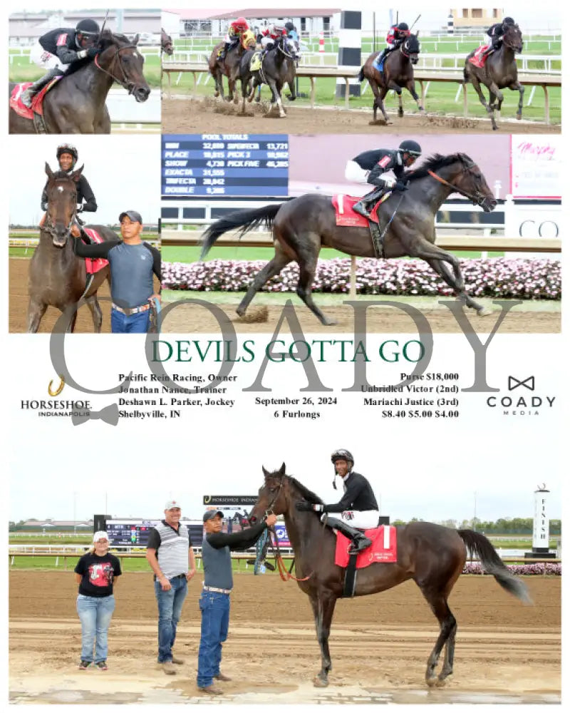 Devils Gotta Go - 09-26-24 R01 Ind Indiana Grand