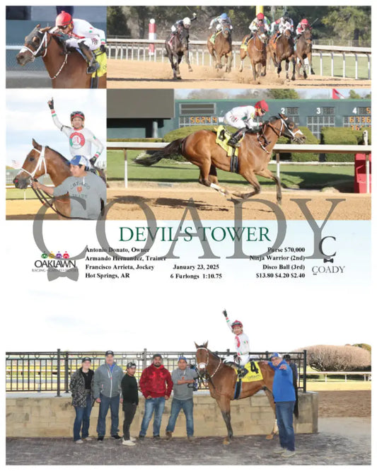 Devil’s Tower - 01-23-25 R07 Op Oaklawn Park