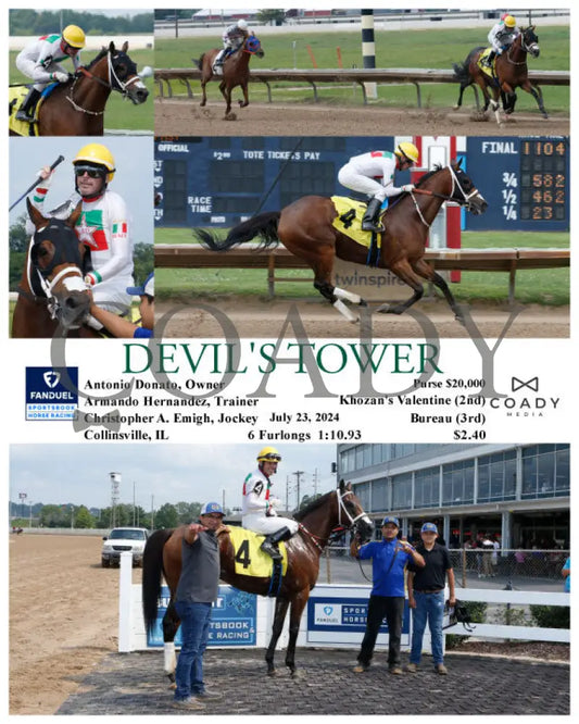Devil’s Tower - 07-23-24 R06 Fan Fanduel Sportsbook Horse Racing