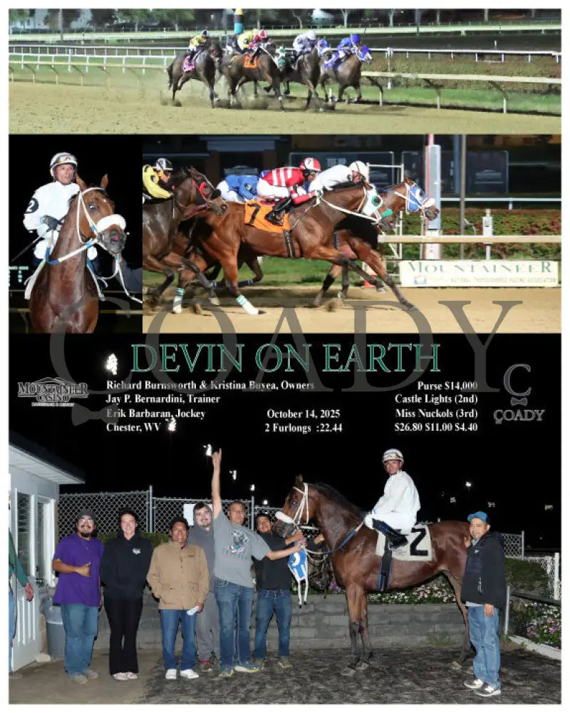 DEVIN ON EARTH - 10-14-25 - R08 - MNR Mountaineer Park