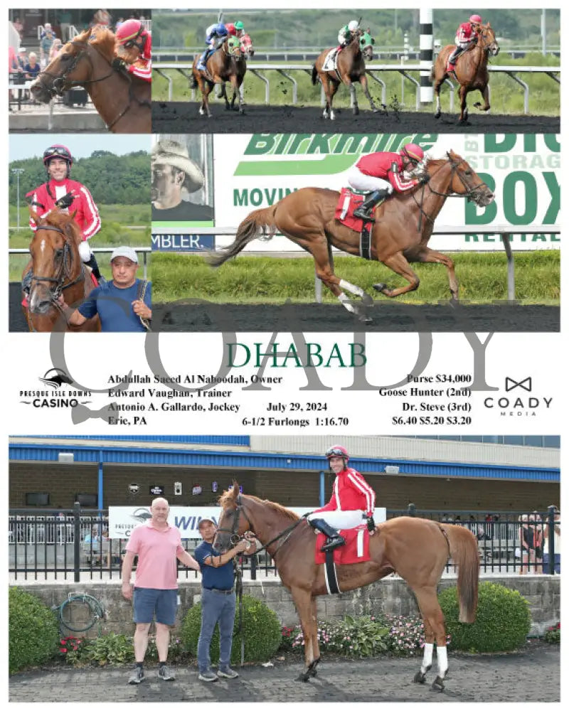 Dhabab - 07-29-24 R04 Pid Presque Isle Downs