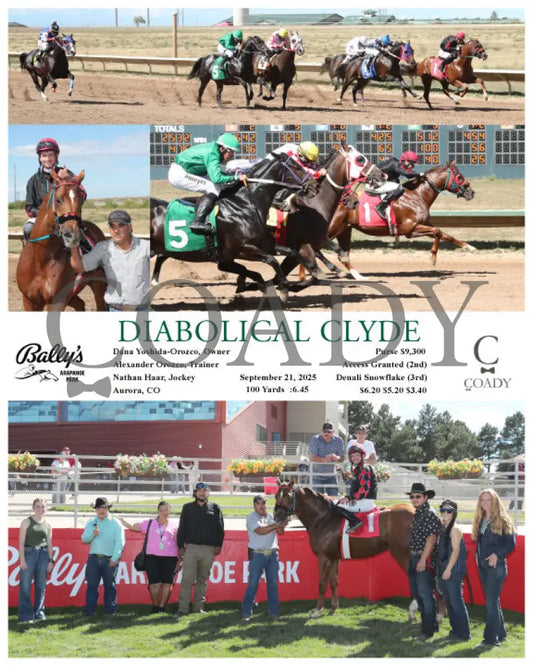 DIABOLICAL CLYDE - 09-21-25 - R05 - ARP Arapahoe Park
