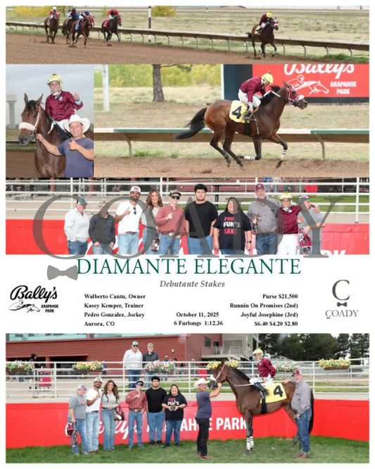 DIAMANTE ELEGANTE - Debutante Stakes - 10-11-25 - R05 - ARP Arapahoe Park