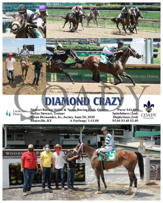 Diamond Crazy - 06-20-20 R05 Cd Churchill Downs