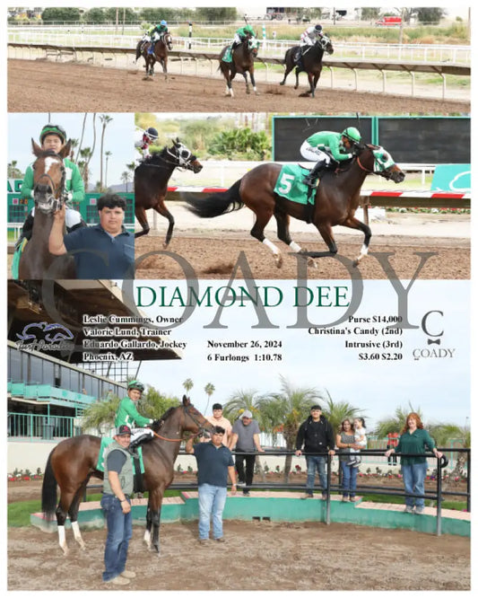 Diamond Dee - 11-26-24 R04 Tup Turf Paradise