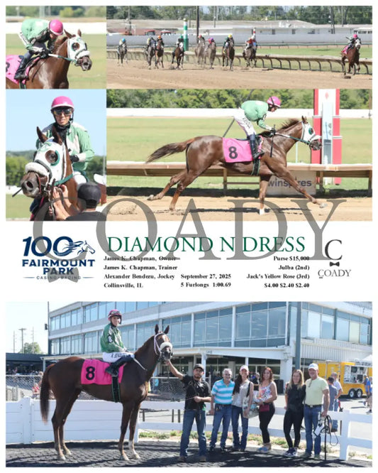 DIAMOND N DRESS - 09-27-25 - R01 - FP Fanduel Sportsbook Horse Racing