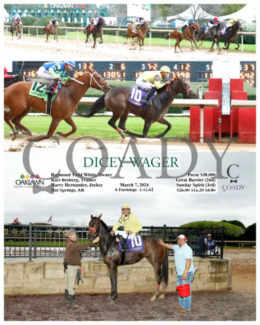 Dicey Wager - 03 - 07 - 24 R09 Op Oaklawn Park