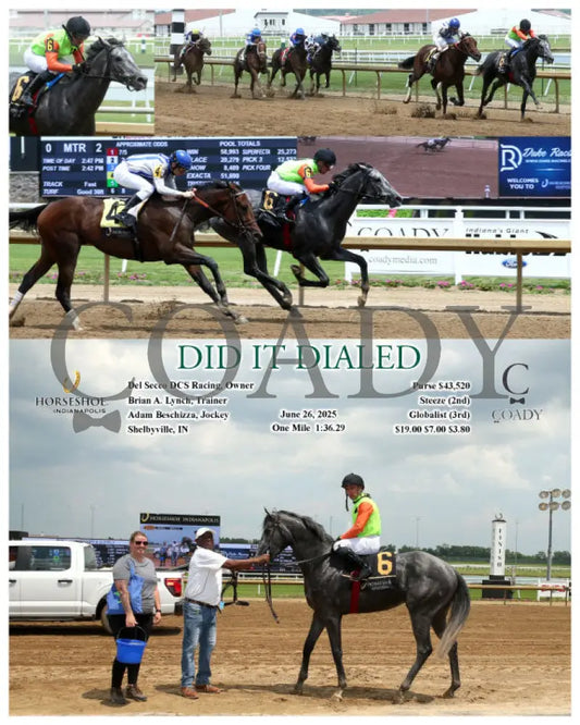 DID IT DIALED - 06-26-25 - R02 - IND Indiana Grand