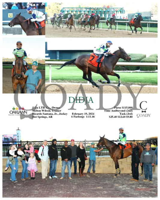 Didja - 02-19-24 R09 Op Oaklawn Park