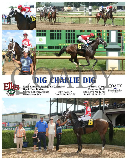 Dig Charlie - 07-07-19 R06 Elp Ellis Park