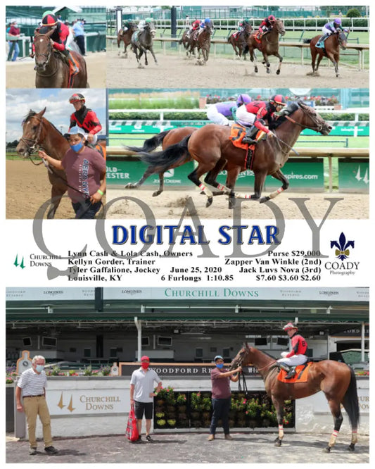 Digital Star - 06-25-20 R05 Cd Churchill Downs
