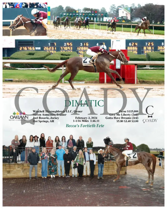 Dimatic - 02-03-24 R06 Op Oaklawn Park