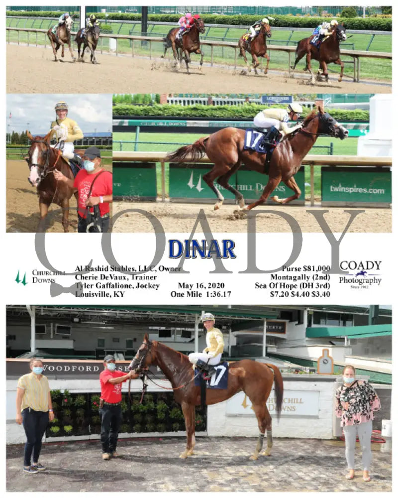 Dinar - 05-16-20 R08 Cd Churchill Downs