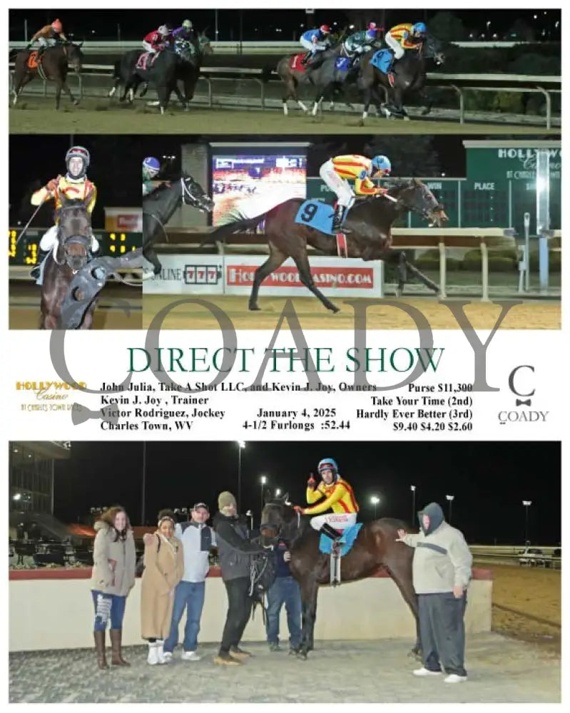 Direct The Show - 01-04-25 R06 Ct Hollywood Casino At Charles Town Races