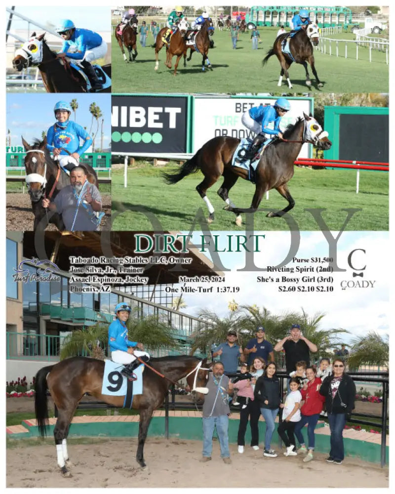 Dirt Flirt - 03 - 25 - 24 R09 Tup Turf Paradise