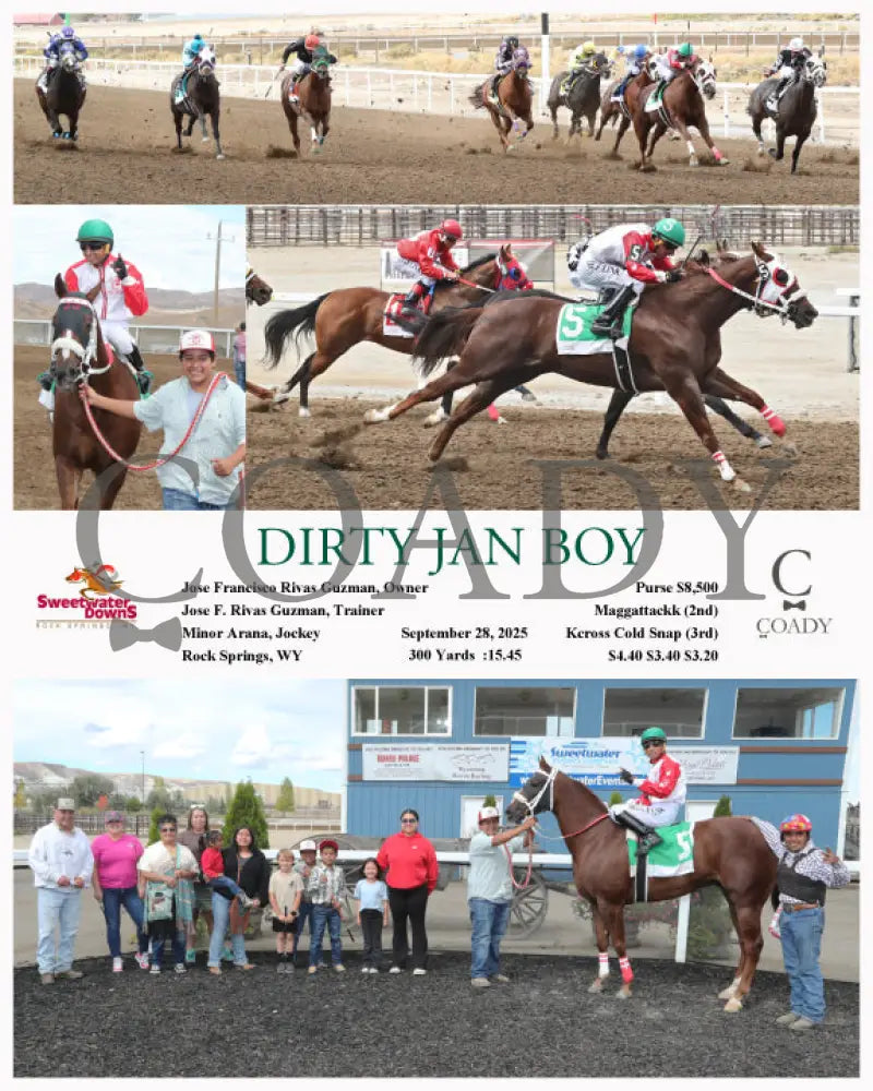 DIRTY JAN BOY - 09-28-25 - R02 - SWF Sweetwater Downs