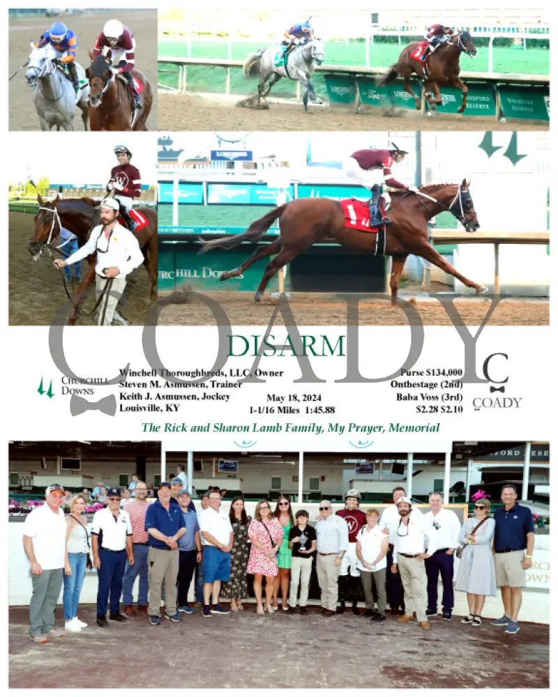 Disarm - 05-18-24 R04 Cd Group Churchill Downs