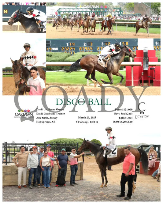 DISCO BALL - 03-29-25 - R07 - OP Oaklawn Park