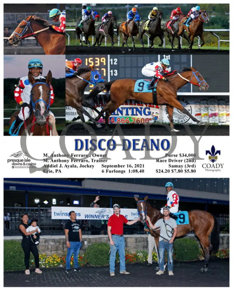 Disco Deano - 09-16-21 R07 Pid Presque Isle Downs