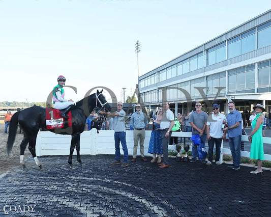 DISCO TIME - The STL Derby Sponsored by FanDuel - 09-19-25 - R08 - FP - Winners Circle 01 - Coady Media - Kurtis Coady Photography