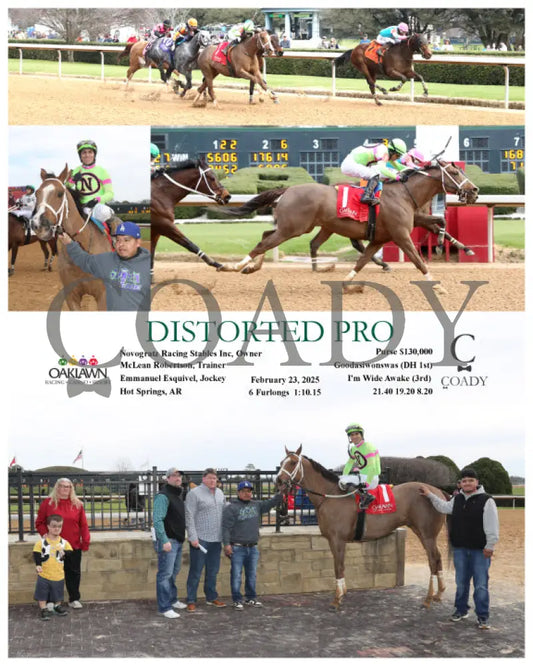DISTORTED PRO - 02-23-25 - R02 - OP Oaklawn Park