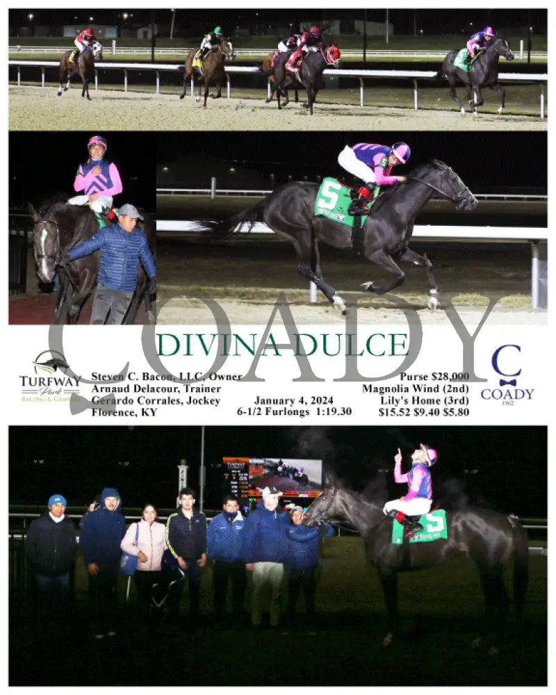 Divina Dulce - 01-04-24 R07 Tp Turfway Park