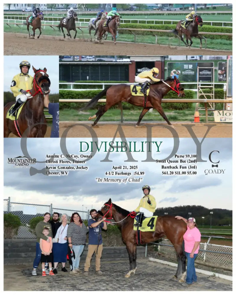 DIVISIBILITY - 04-21-25 - R03 - MNR Mountaineer Park